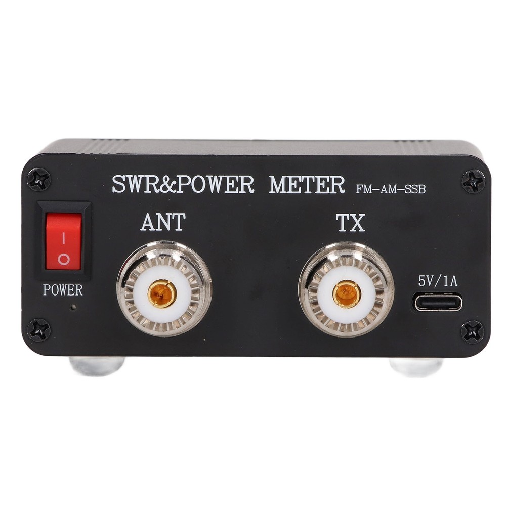 SWR Power Meter 120W Digital Display Standing Wave Meter Frequency Tester