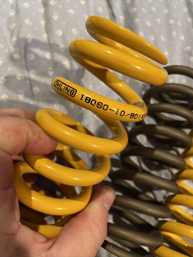 ohlins mountain bike shock springs. NEW