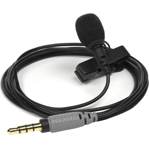 Rode SmartLav+ Lavalier Condenser Microphone for Smartphone with TRRS Connection