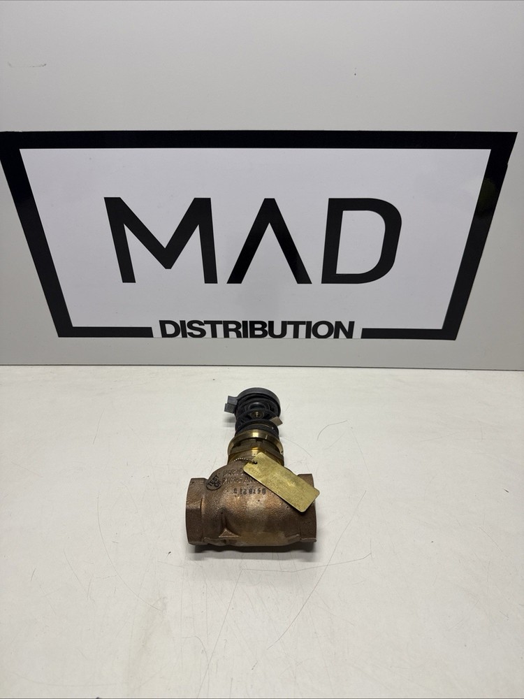 New Johnson Controls VG741NT+3008D Valve 1" Bronze
