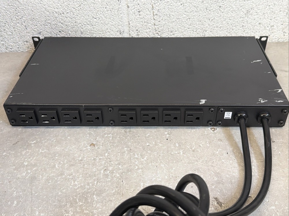 APC AP7750 Rack Mount Automatic Transfer Switch ATS 8-Outlet w/AP9617 Card