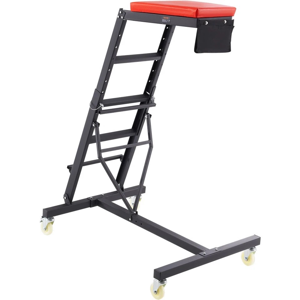 Automotive Topside Creeper 400LBS Adjustable Height Movable with 4 Wheels
