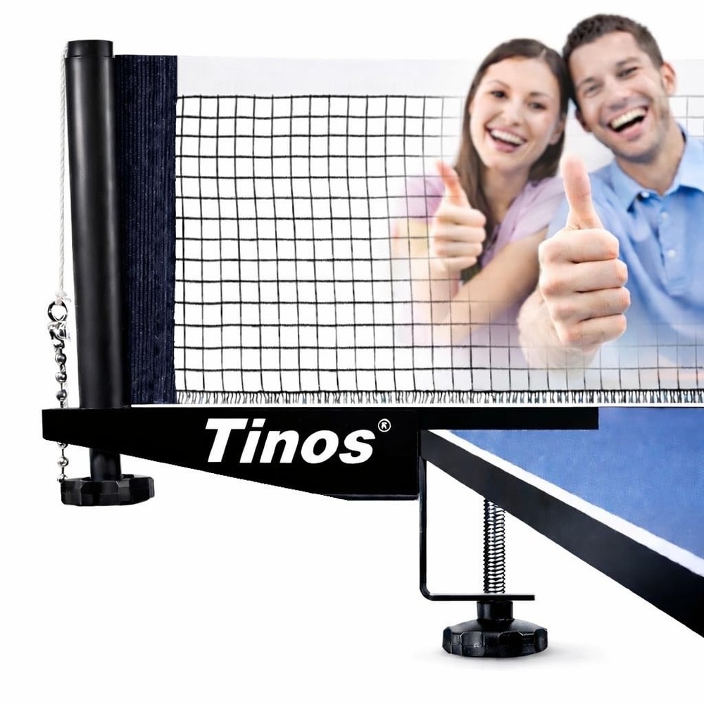 Professional Table Tennis Net fits 1.8" Maximum Table Thickness | Screw Clamp...
