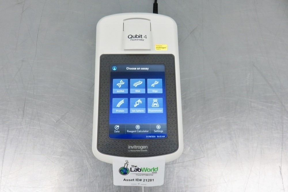 Qubit 4 Fluorometer TESTED with Warranty SEE VIDEO