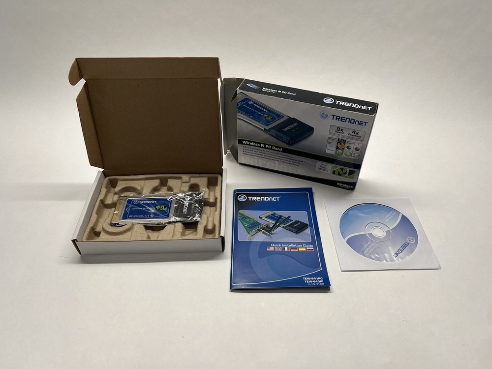 TRENDnet 300Mbps Wireless N PC Card TEW-621PC