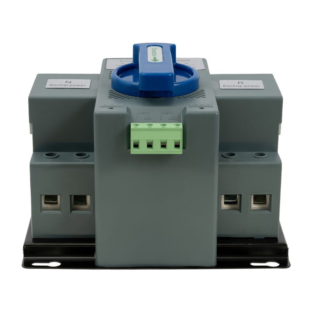 Automatic Transfer Switch 63A ATS Dual Power for Generator Changeover Switch 2P