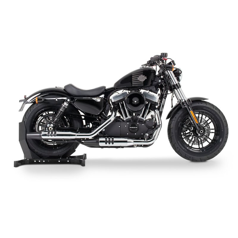 Motorcycle Wheel Chock Constands Easy Plus Black