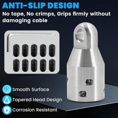 69705 Penguin Puller Jr. Wire Pulling Attachment Electrical Cable Pulling Tool