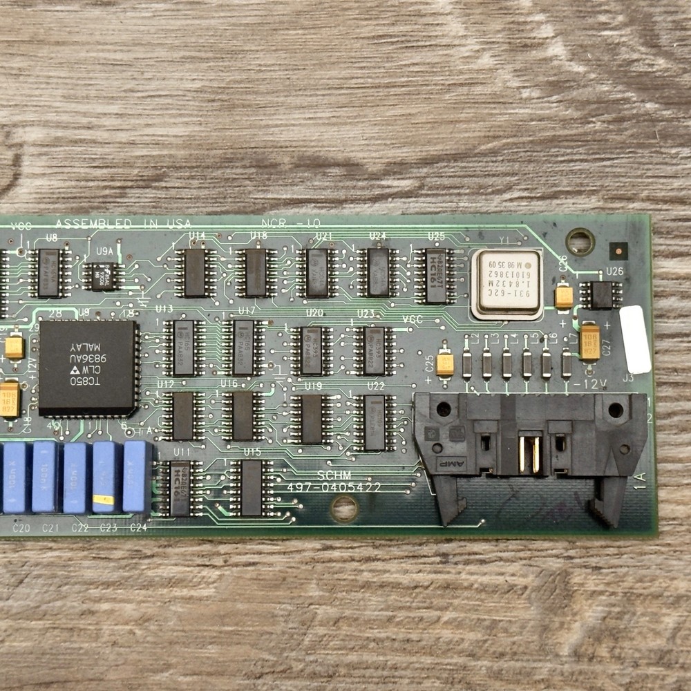 NCR Realscan POS 7875 Scanner Scale Load Cell Circuit Board Tested