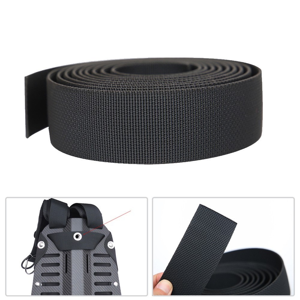 3.5m Technical Scuba Diving Backplate Webbing Dive For All Wing-BCD Backplats