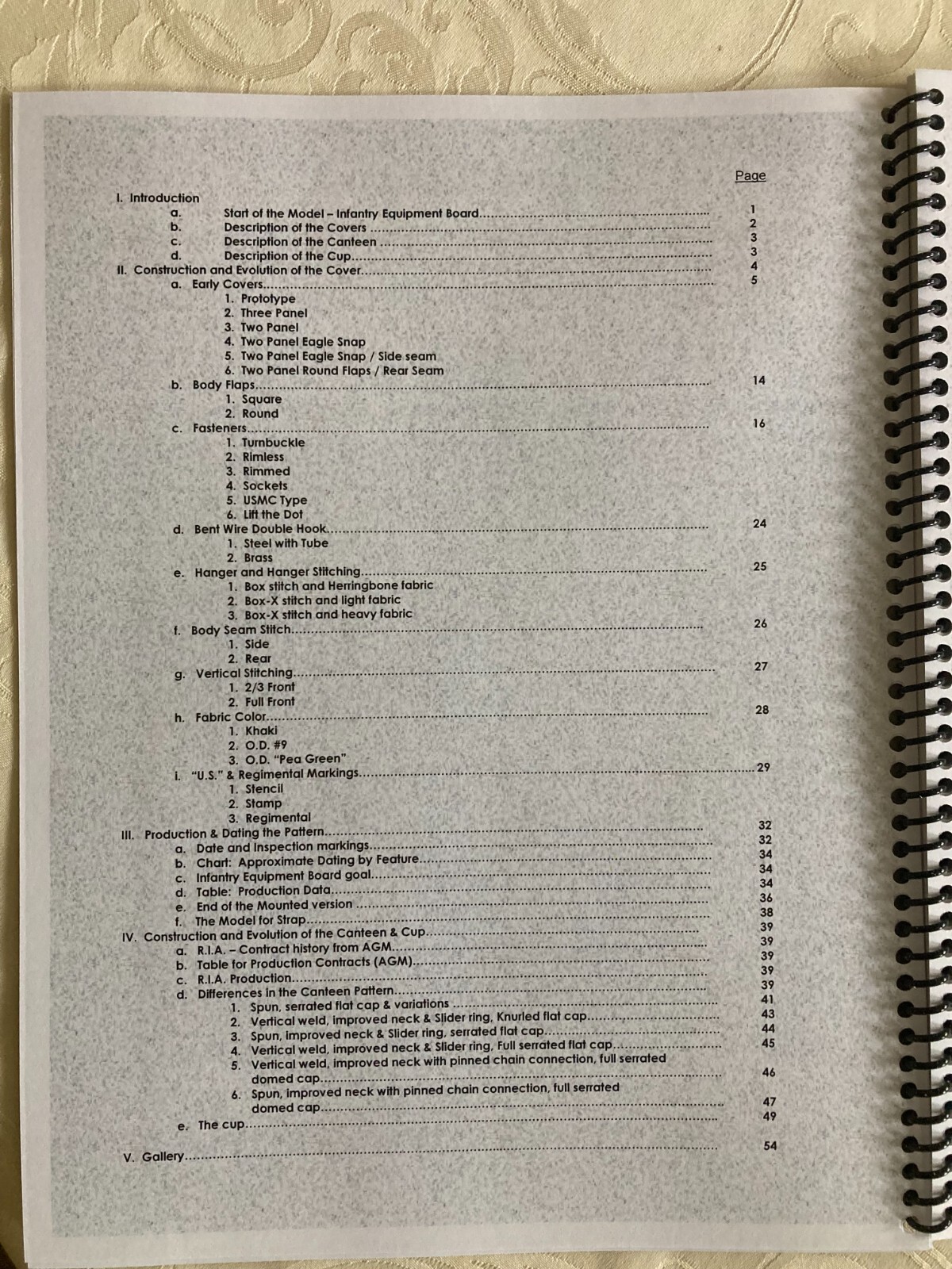 Book-Canteen Covers of the Rock Island Arsenal and the Canteens that filled them