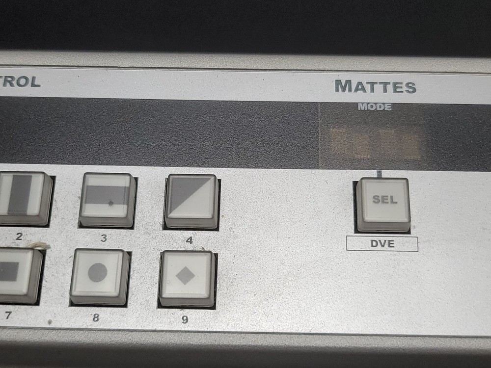 Ross Synergy 100 Switcher Control Panel