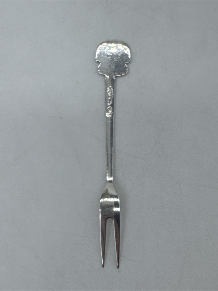 Vintage Mexico & Trival Mask Design Fork