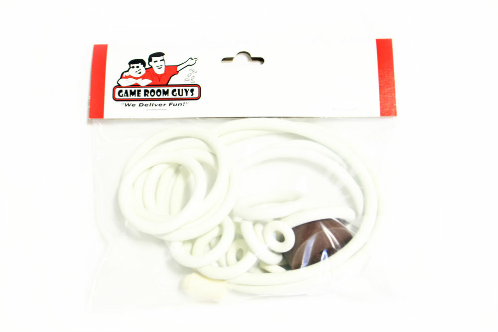 Williams Touchdown Pinball Machine Replacement Repair Rubber Ring Kit White