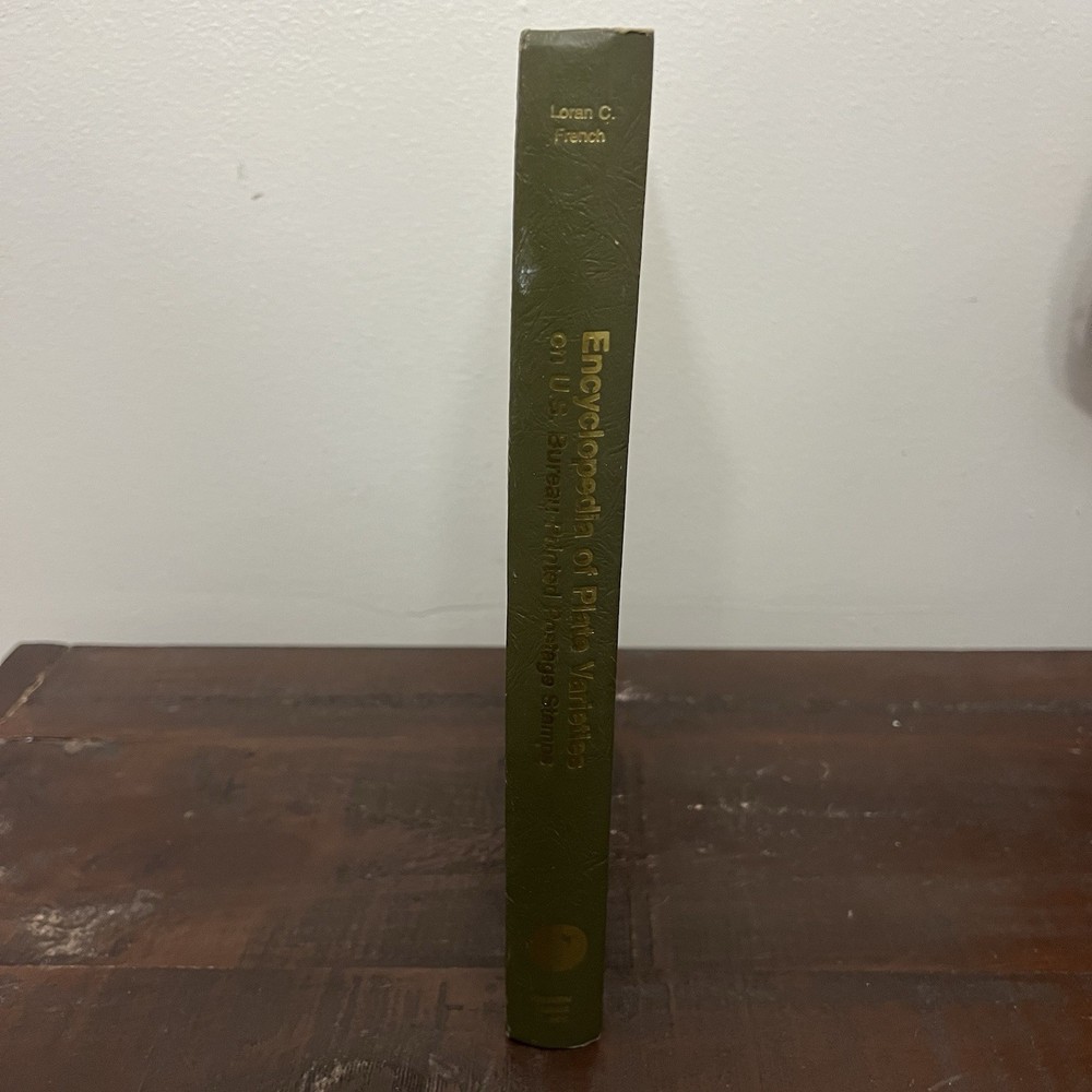 Signed Loran C French Encyclopedia of Plate Varieties US Bureau Stamps 1979