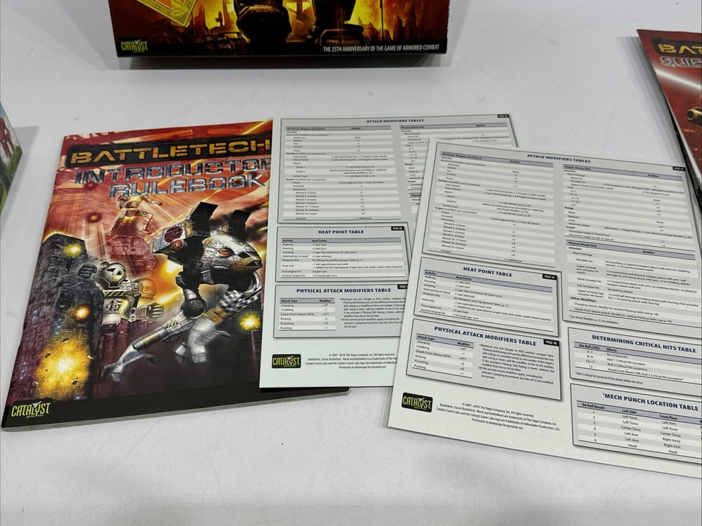 CATALYST 3500A Battletech 25th Anniversary Introductory Box Set