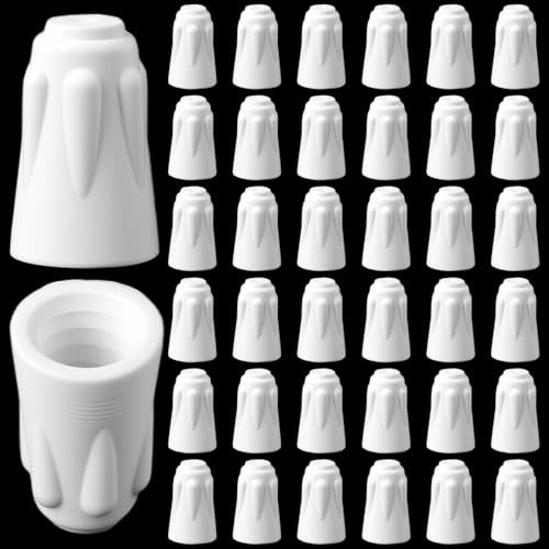 cobee 36 Pcs Ceramic Wire Connector, High Temp Wire Connectors White Ceramic