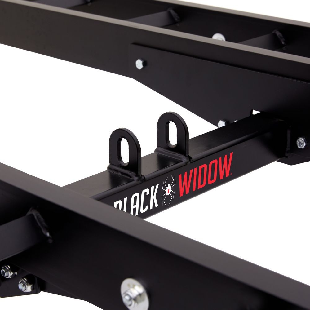 Black Widow Pro Black Anodized Aluminum Double Dirt Bike Carrier - 600 lb. Cap
