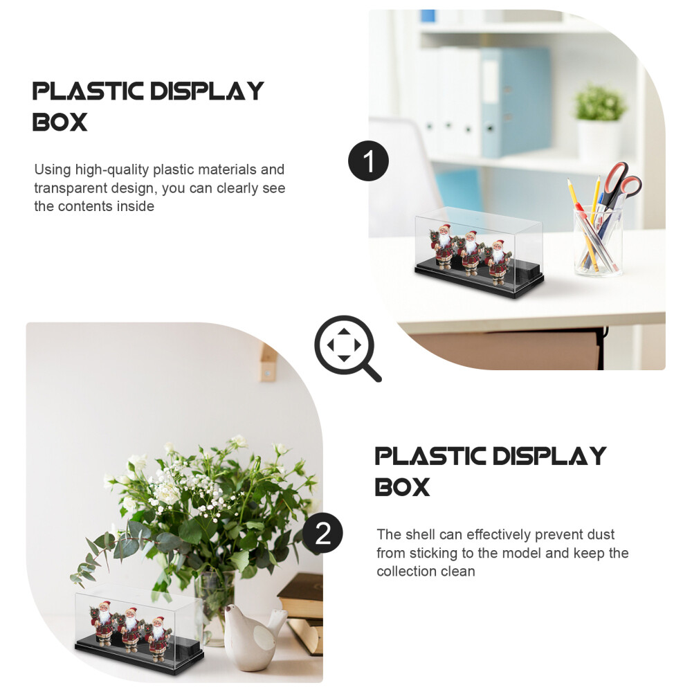 Collectible Display Case Acrylic Cube Box Figurine Display Box