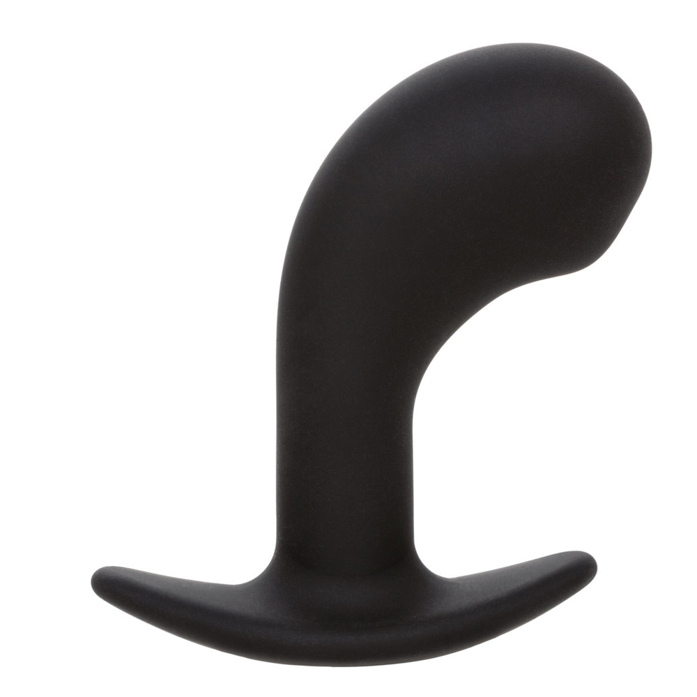 Vibrating Rechargeable Anal Butt Curved Plug Multi-Speed Prostate Stimulator
