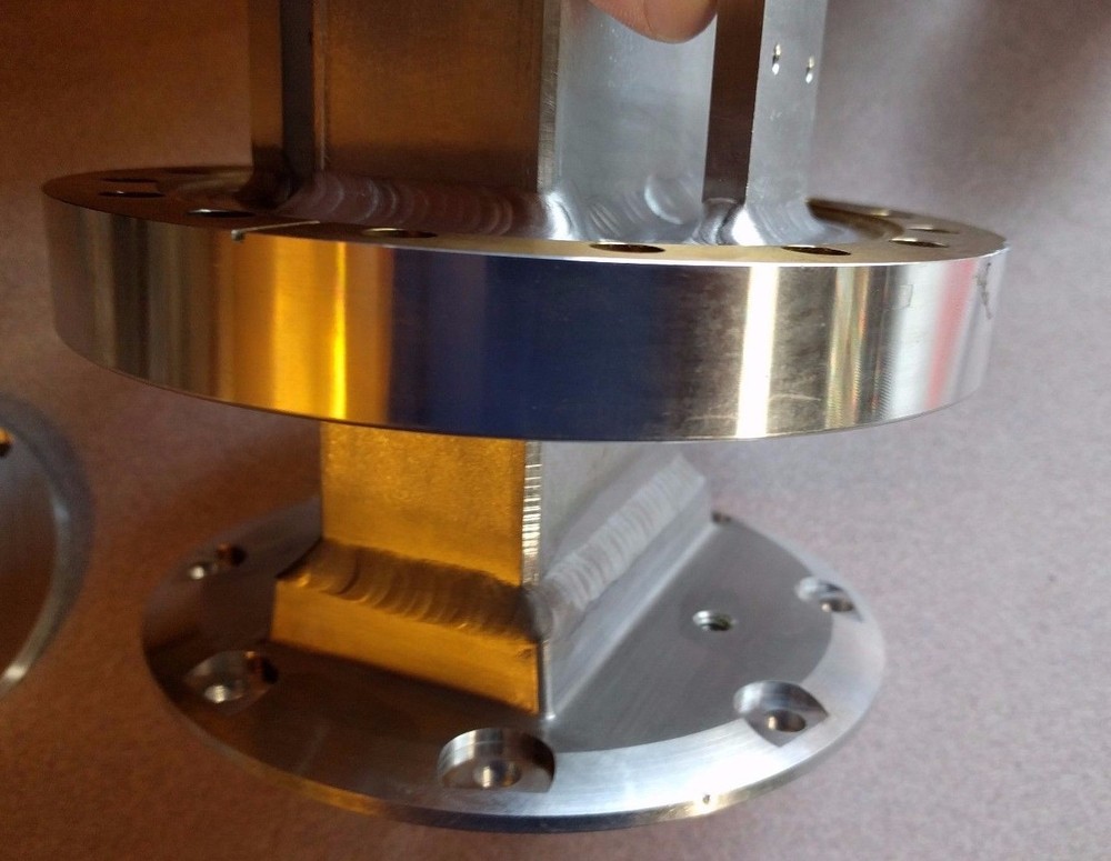 Ulvac Flange Adapter with Rectangular Inner Core Model# UFE152