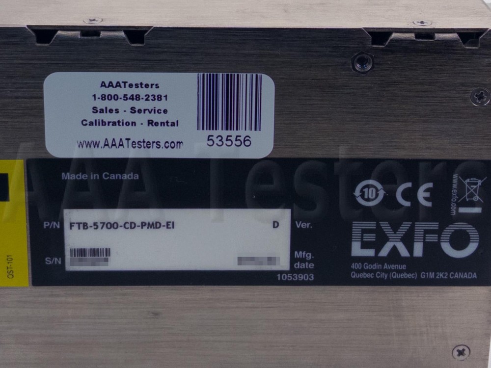 EXFO FTB-5700-CD-PMD Single-ended CD & PMD Analyzer Module