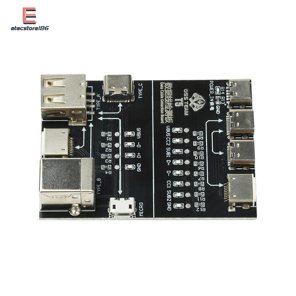 T5 Multifunctional Interface Cable Detection Module Data Cable Abnormal Testing