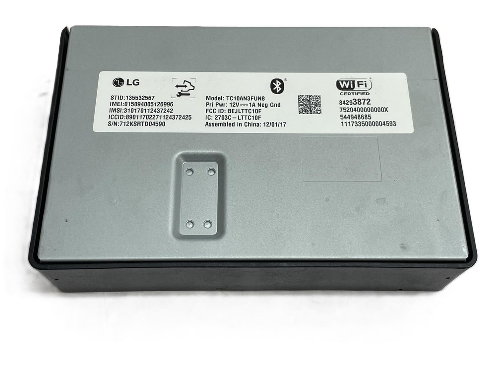 2018 CHEVY TAHOE Telematic Communication Control Module OEM 84293872 Brain Box