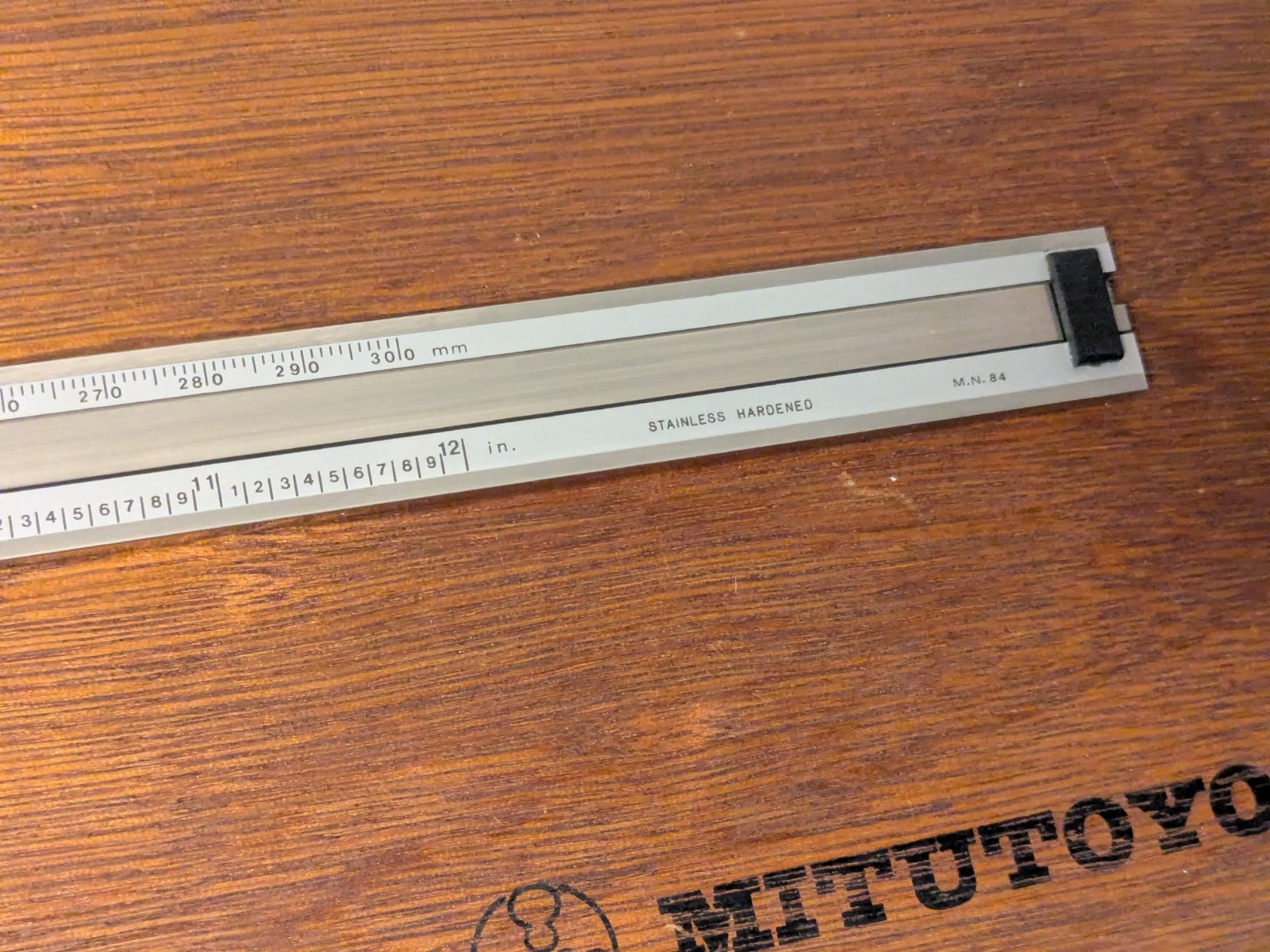 MITUTOYO 12 Inch DIAL CALIPER NO 505-645-50 w/ CASE
