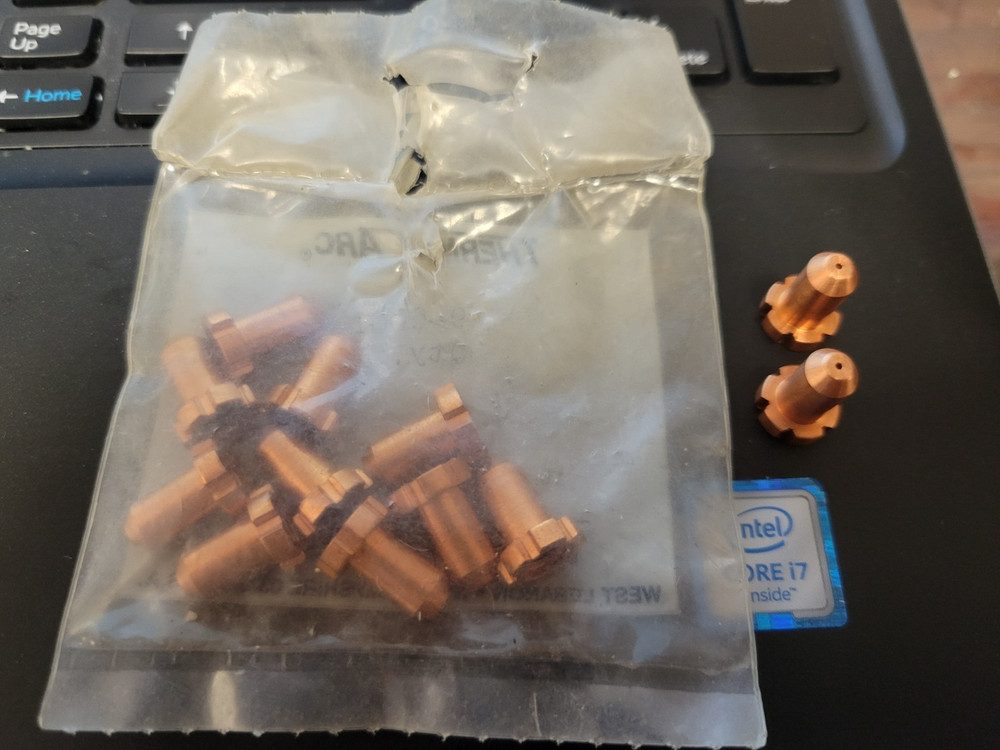 Thermal Dynamics 9-6001 plasma tip, bundle of 12ea