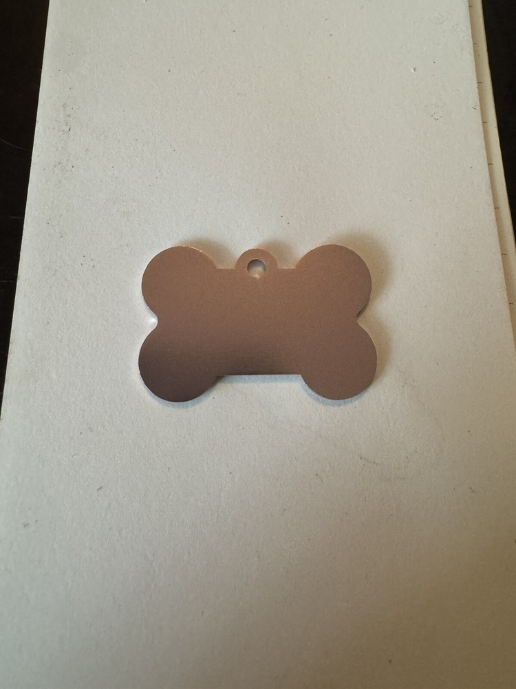 Blank Dog Tag Plaque