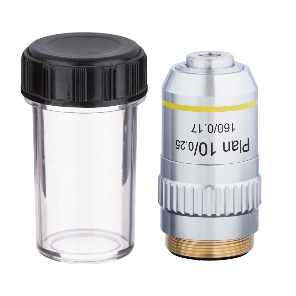 4X 10X 40X 100X 20.2 RMS Biological Microscope Plan Achromatic Objective Lens