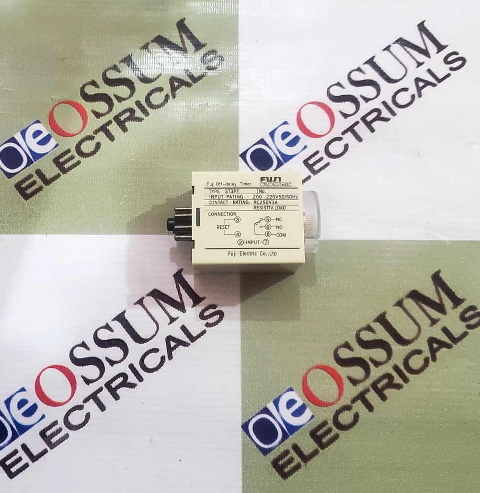 FUJI ST3PF ELECTRONIC TIMER TIME RANGE 60SECOND VOLTAGE 110VAC FREEFAST SHIPPING