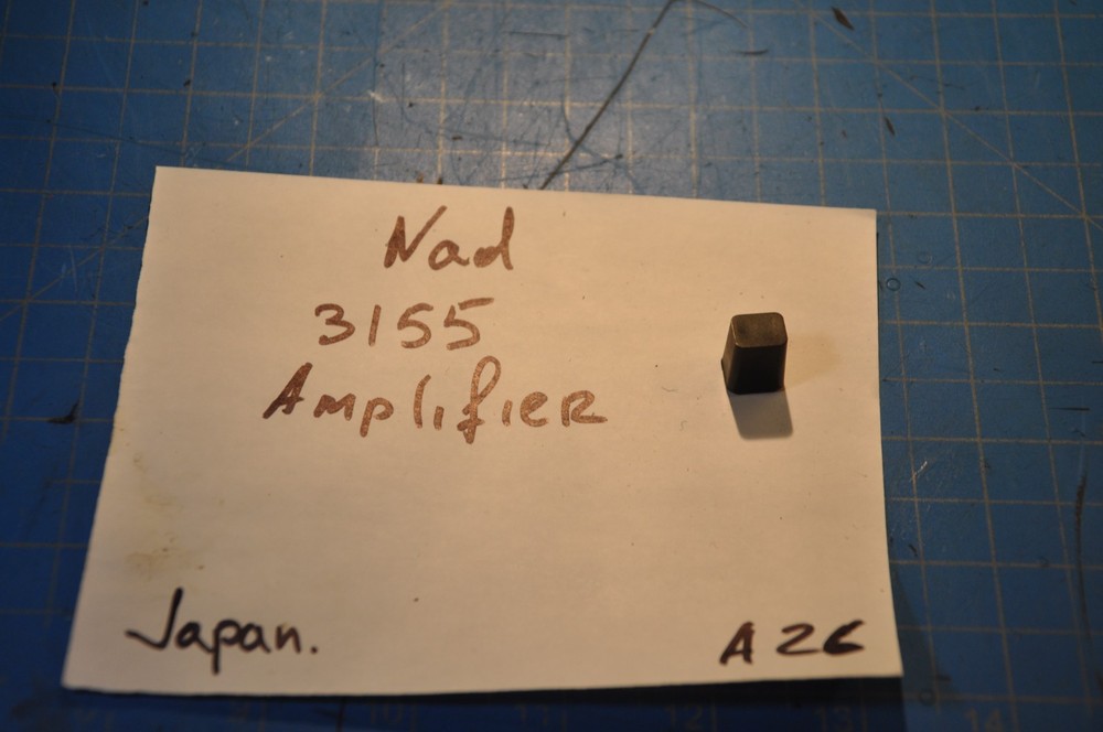 NAD Model 3155 Stereo Amplifier Replacement Parts Loudness Comp Push Button