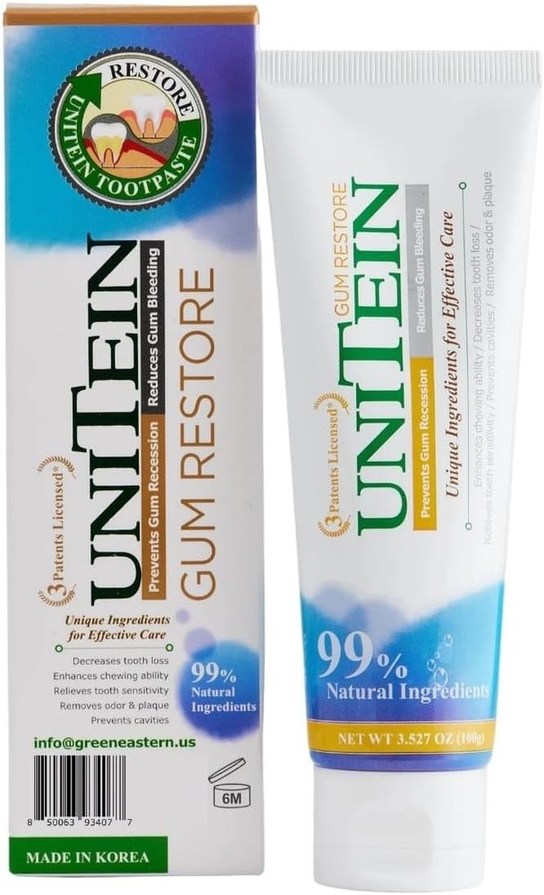 Gum Restore Toothpaste, Improves and protects damaged & bleeding gums,...