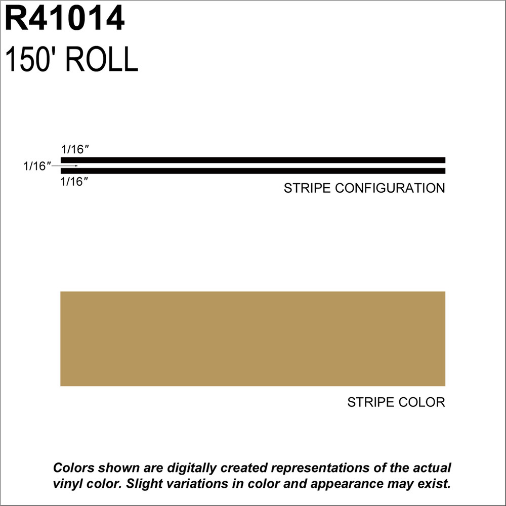 R41014 MS, 3/16" X 150'; Buckskin