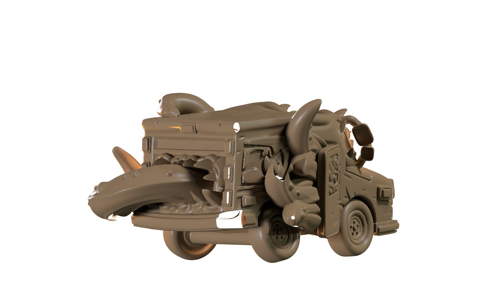 Capsule Chibi - Mimic Mail Truck