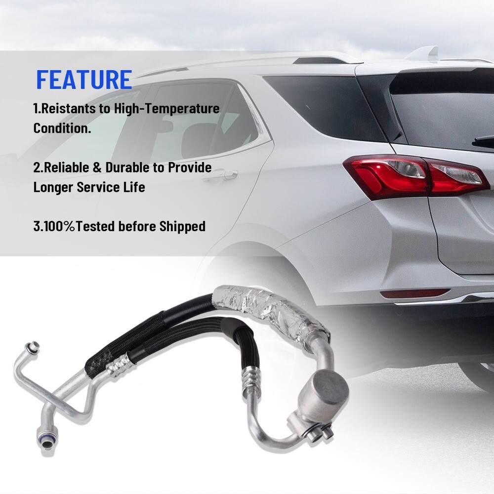 For 2018-2024 Chevy Equinox GMC Terrain 1.5L A/C Hose Assembly 84794652 4813474