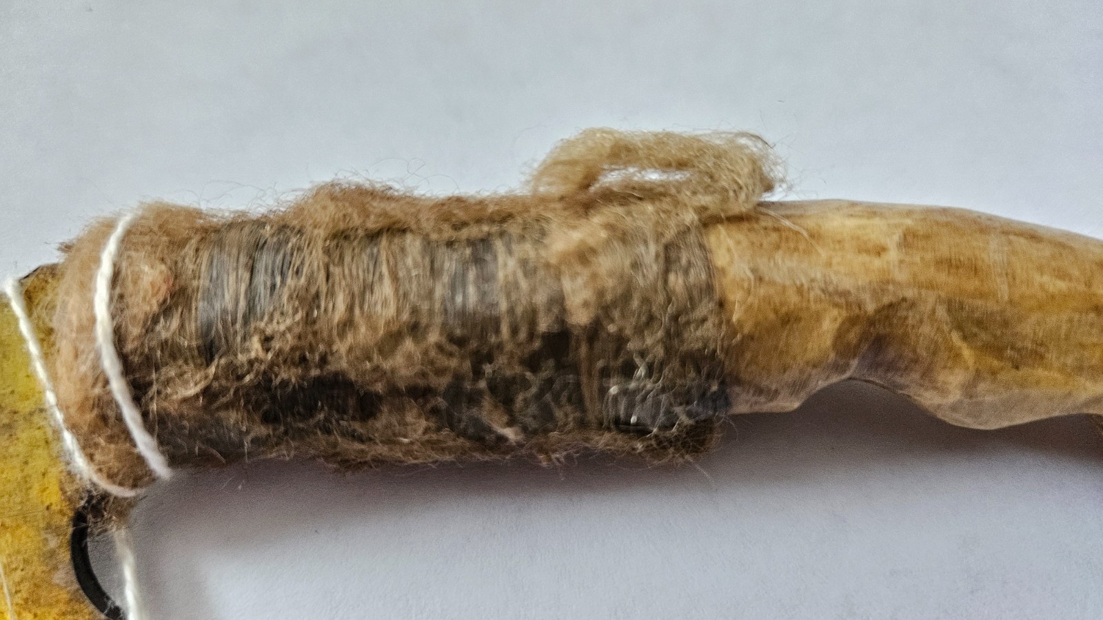 Rare Antique Native American Apache 9" Belt Knife Stag Bone Handle ca 1930