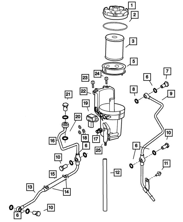Genuine Mopar Bolt Mounting Inner 4882109