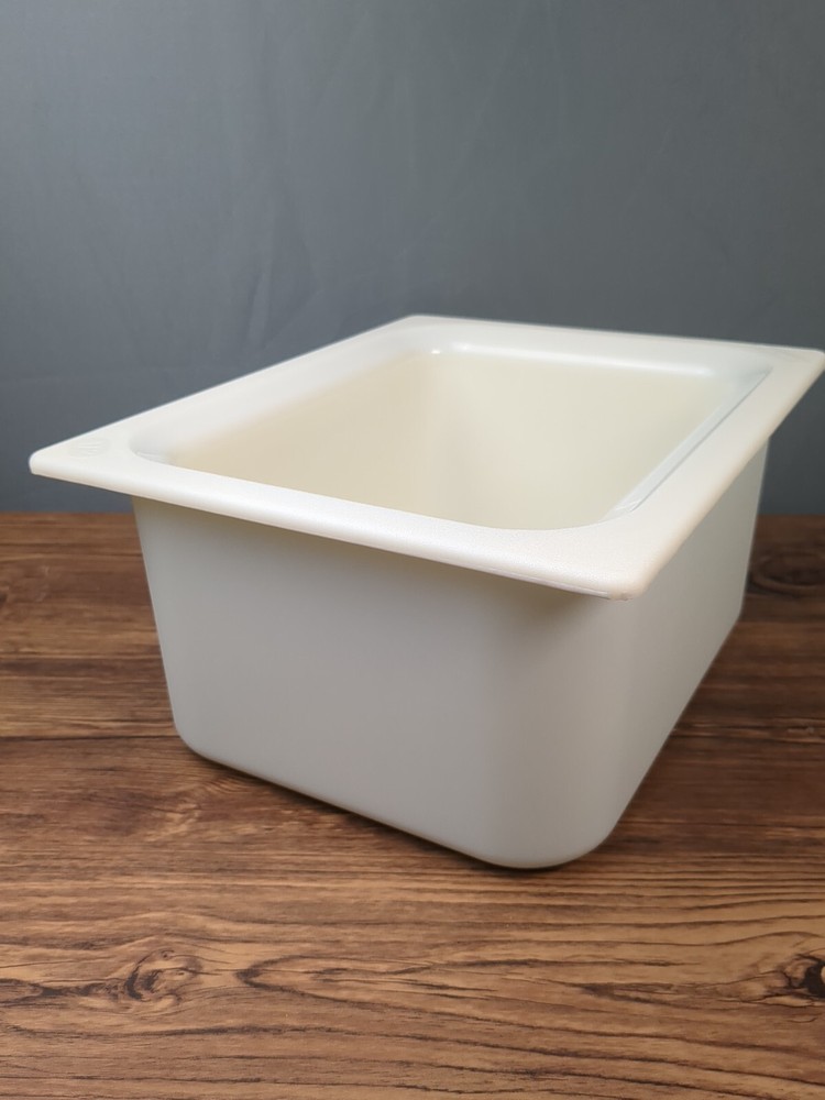 Carlisle Coolcheck Plastic Food Pan, 6 Qt.