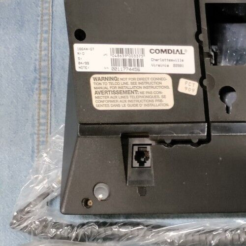 Comdial Impact 8024S-GT Office Black Display Phone