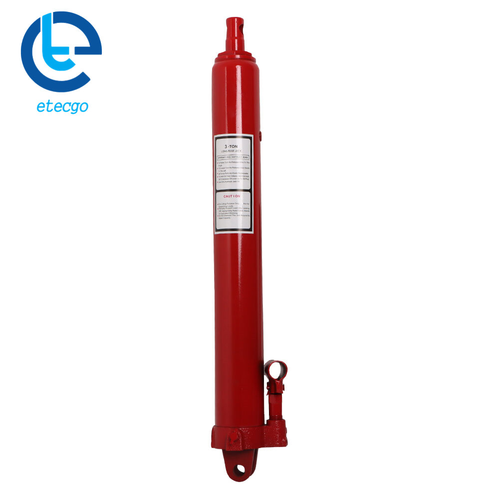 New Long Manual Hydraulic Jack Single Pump Engine Lift Cherry Picker 3 Ton