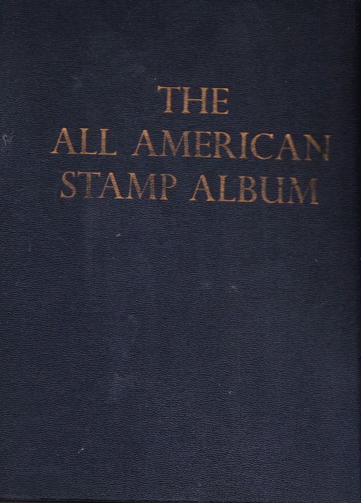 MINKUS ALL AMERICAN STAMP ALBUM - SEE DESCRIPTION - LOOK!