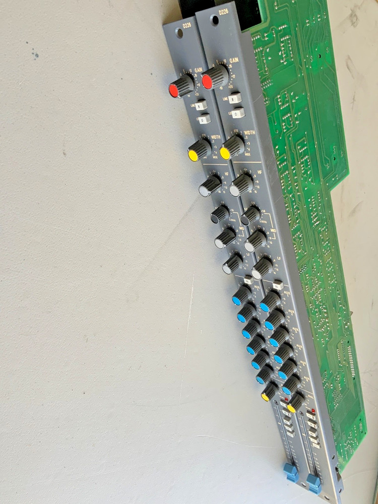 Soundcraft Delta 200 Mixer Stereo Input Module D226 Pair Working