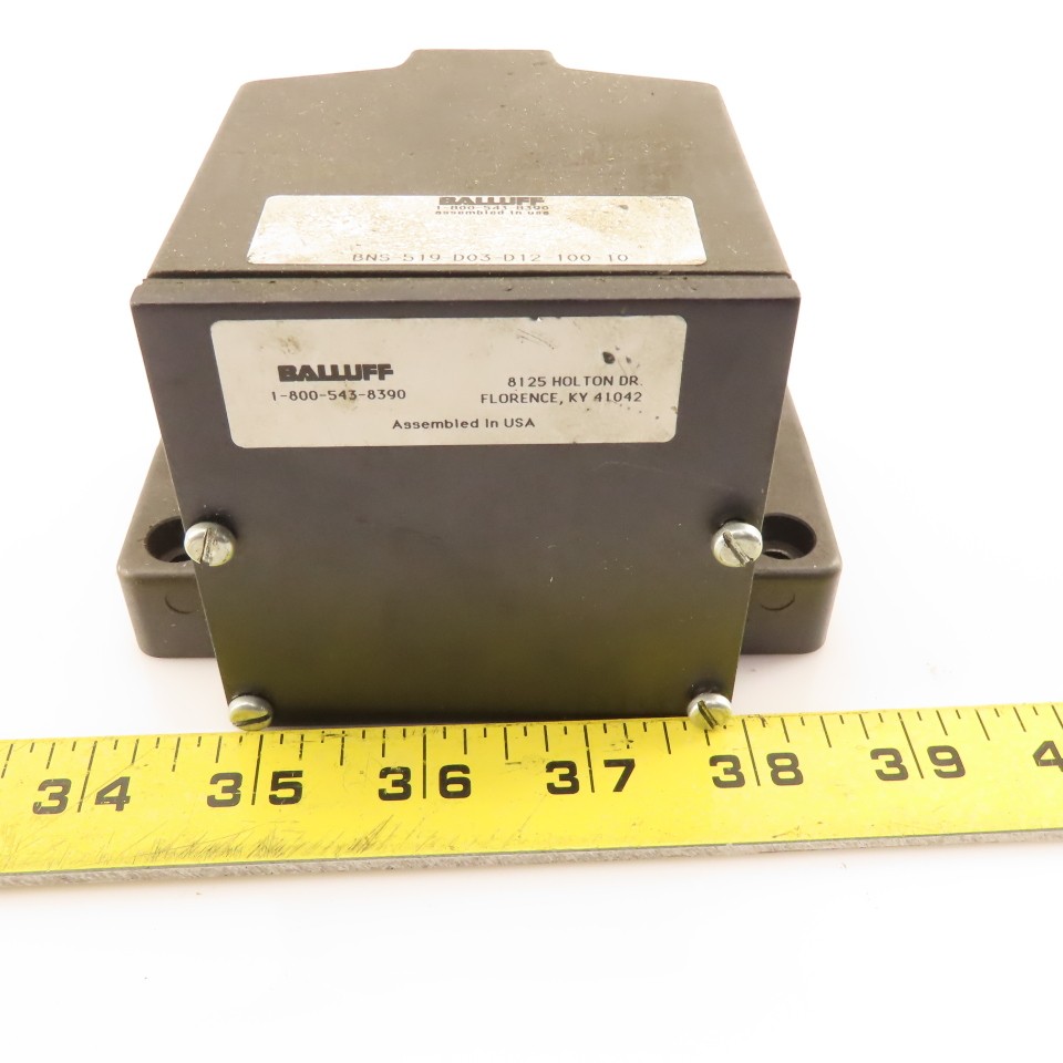 Balluff BSN519-D03-D12-100-10 3 Position Chisel Tip Plunger Limit Switch