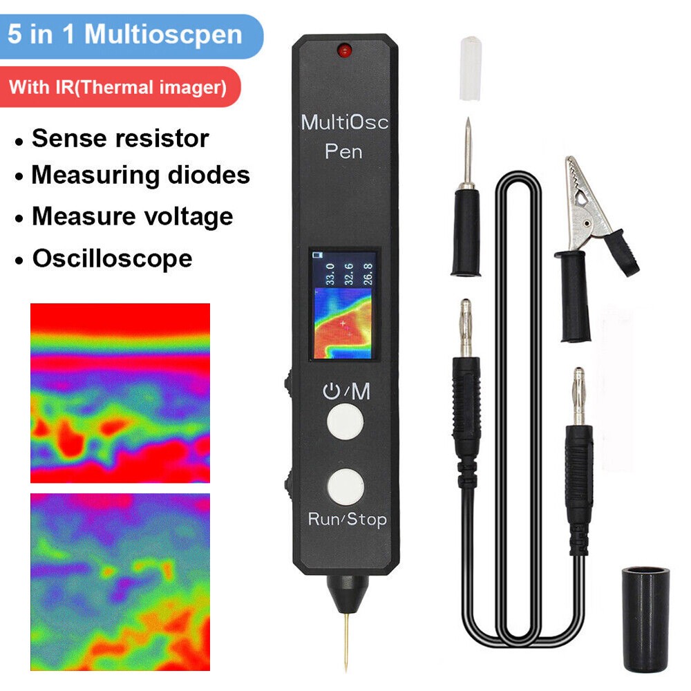 Portable Rechargeable Electrical Diagnostic Meter Thermal Imager Oscilloscope