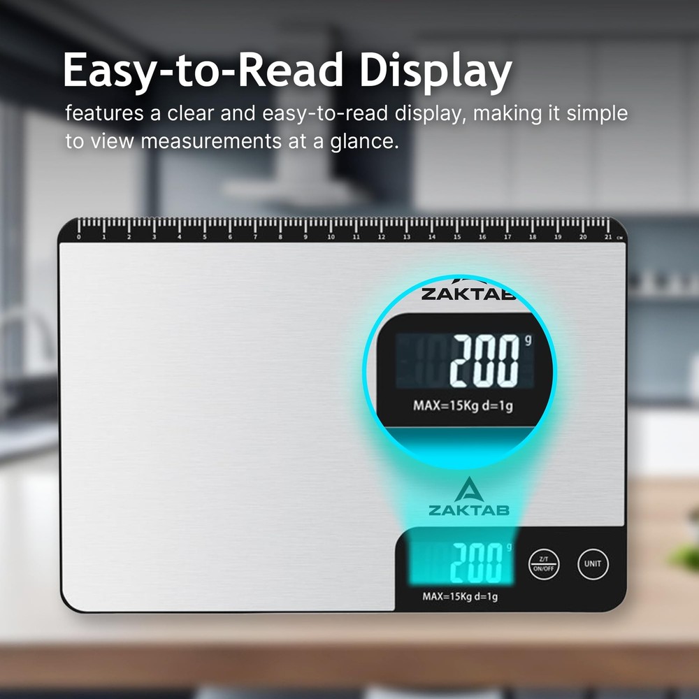 Smart Food Scale with App, Digital Kitchen Scale, Baking Scale, Calorie Scale...