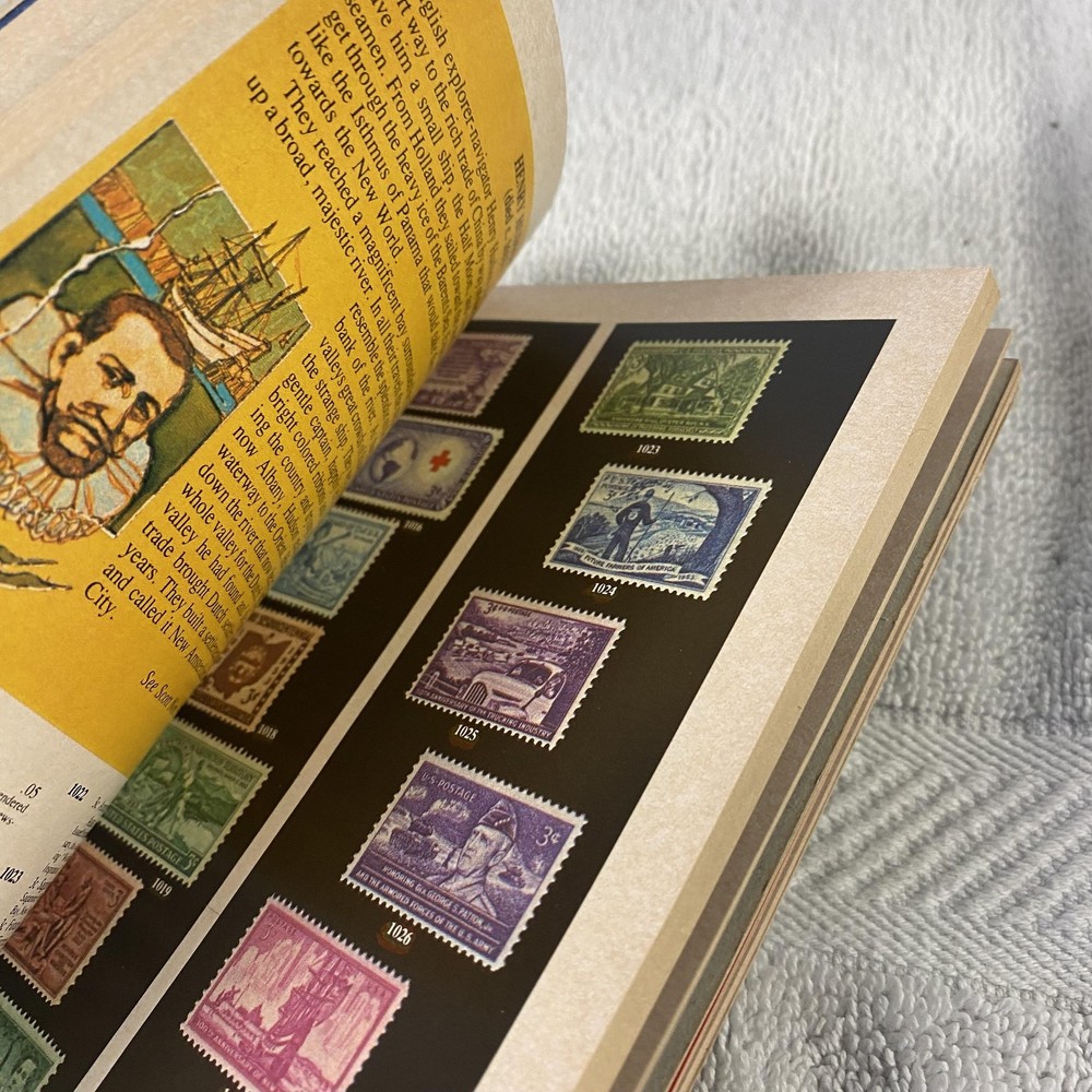 Vintage Scott Stamps & Stories 4th Ed USPS 1978 Stamp Values Book Guide USA
