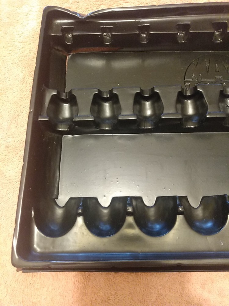 Mac Tools 9 Piece Nut Driver Plastic Storage Tray Black